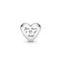 Pandora Kupolás arany szív charm 799415C00