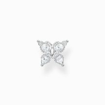   Thomas Sabo "Butterfly white stone" fél pár fülbevaló H2195-051-14