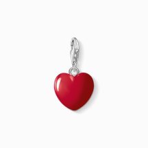 Thomas Sabo "red heart" charm 0016-007-10