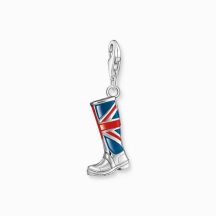   Thomas Sabo "LONDON boot with Union Jack" charm 1079-007-10