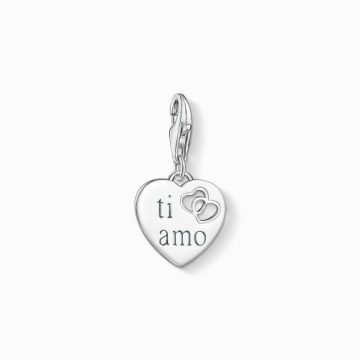 Thomas Sabo "ti amo heart" charm 1406-001-12