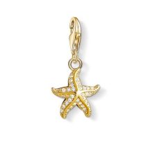 Thomas Sabo "golden starfish" charm 1520-414-14