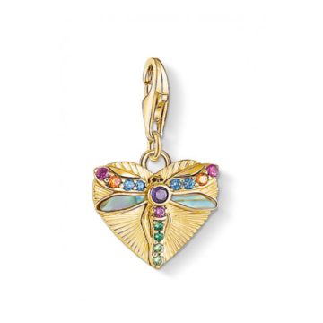 Thomas Sabo "heart with dragonfly" charm 1810-295-7