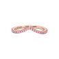 Pandora Rose rózsaszín csillogó kívánság gyűrű 186316C02