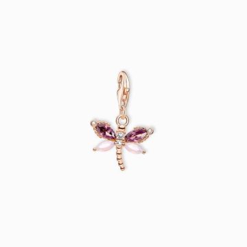 Thomas Sabo "dragonfly rose" charm 1873-323-7
