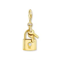 Thomas Sabo "gold lock with key" charm 1876-414-14