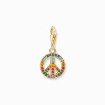   Thomas Sabo "peace with colourful stones" charm 1898-488-7