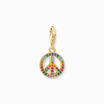 Thomas Sabo "peace with colourful stones" charm 1898-488-7