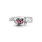 Pandora Disney Szépség és a szörnyeteg rózsa ezüst gyűrű 190017C01
