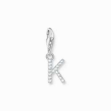 Thomas Sabo Letter K with stones charm 1950-051-14