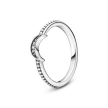 Pandora Félhold gyöngyös gyűrű 199156C01