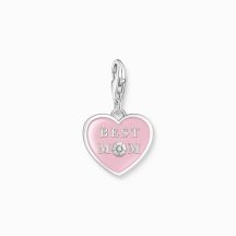 Thomas Sabo Best mom pink heart charm 2021-007-9