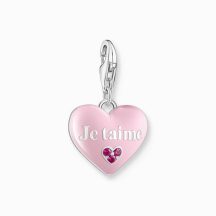 Thomas Sabo "pink heart" charm 2073-042-9