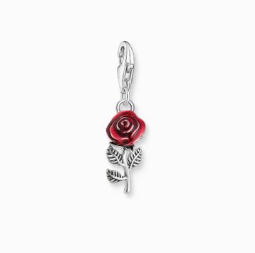 Thomas Sabo "red rose" charm 2076-664-10