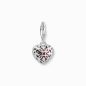 Thomas Sabo "red stone in heart-shape" charm 2094-699-10