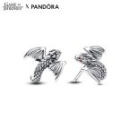 Pandora Trónok harca ívelt sárkány fülbevaló 292970C01