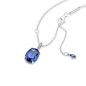 Pandora Szikrázó kék köves ovális nyaklánc 390055C01-45