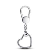 Pandora Moments ezüst szív alakú charmtartó 392238C00