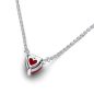 Pandora Szikrázó szív medál collier nyaklánc 392542C01-45