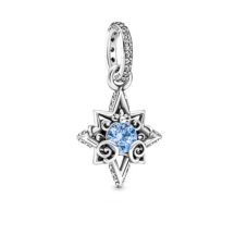 Pandora Disney Hamupipőke kék csillag medál 399560C01