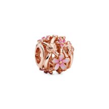   Pandora Rose áttört rózsaszín százszorszép charm 788772C01