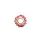 Pandora Rose rózsaszín pavé százszorszép charm 788797C01