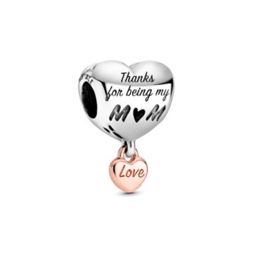 Pandora Szeresd az anyukádat szív charm 788830C00