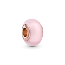 Pandora Matt rózsaszín muránói üvegcharm 789421C00