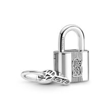 Pandora Lakat és kulcs függő charm 790088C01
