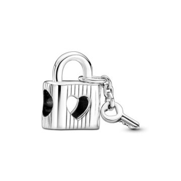 Pandora Lakat és szív alakú kulcs charm 790095C01