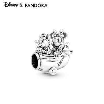 Pandora Disney Mickey&Minnie repülő charm 790108C00