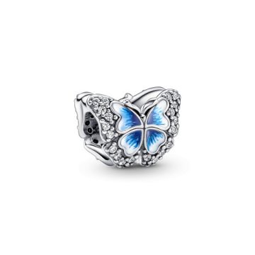 Pandora Kék pillangó charm 790761C01