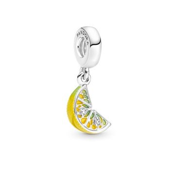 Pandora Szikrázó citrom függő charm 791696C01