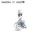 Pandora Unicef nyíló virág dupla függő charm 792293C01