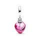 Pandora Szerelmi bájital muránói üveg szív függő charm 792509C01