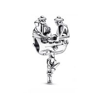  Pandora Disney Csingiling és Hook kapitány kalózhajója charm 792521C00
