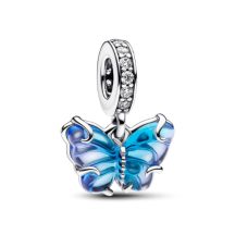   Pandora Kék muránói üveg pillangó függő charm 792698C01