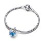 Pandora Kék muránói üveg pillangó függő charm 792698C01