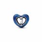Pandora Kék forgatható szív charm 792750C01