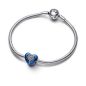 Pandora Kék forgatható szív charm 792750C01