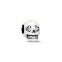 Pandora Sötétben világító koponya charm 792811C01