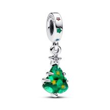 Pandora Ragyogó karácsonyfa függő charm 792983C01