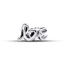 Pandora Írott betűs love felirat charm 793055C00