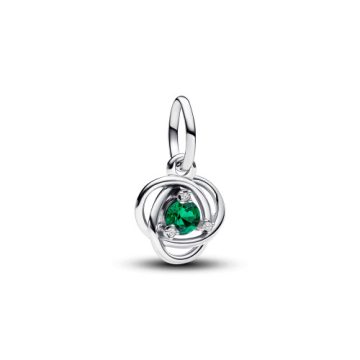 Pandora Zöld örökkévalóság kör függő charm 793125C05