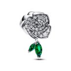 Pandora Szikrázó virágzó rózsa charm 793201C01
