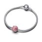 Pandora Rózsaszín virágzó rózsa charm 793212C01
