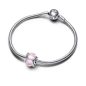 Pandora Körülölelt rózsaszín muranói üveg charm 793241C00