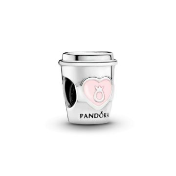 Pandora Kávé elvitelre charm 797185EN160