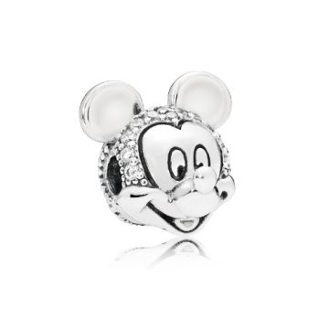 Pandora Disney Csillámló Mickey portré klip 797495CZ