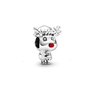 Pandora Rudolph a piros orrú rénszarvas charm 799208C01